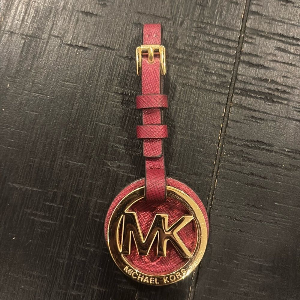 Michael Kors Purse Hang Tag Brand Key Chain Charm